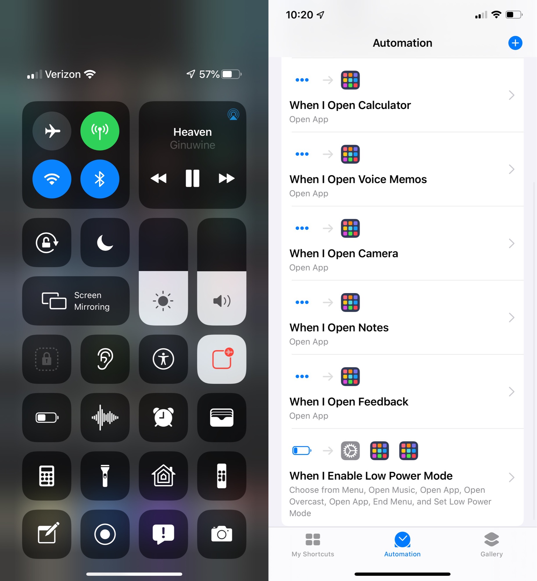 How to assign your favorite apps or custom automation shortcuts to the stock Lock screen and Control Center toggles in iOS 13